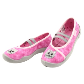 Scarpe per bambini Befado 116X290 rosa argento grigio 3