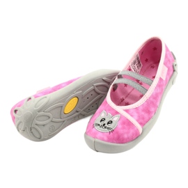 Scarpe per bambini Befado 116X290 rosa d'argento grigio 4