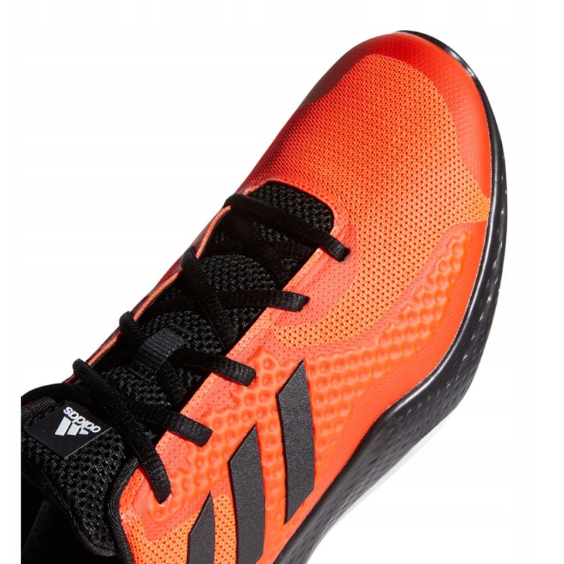 Scarpe Adidas FitBounce Trainer M EE4600 nero arancia 4