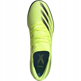 Scarpe da calcio Adidas X Ghosted.3 Tf giallo-nero FW6944 1