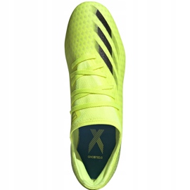 Scarpe da calcio Adidas X Ghosted.3 Fg giallo-nere FW6948 1
