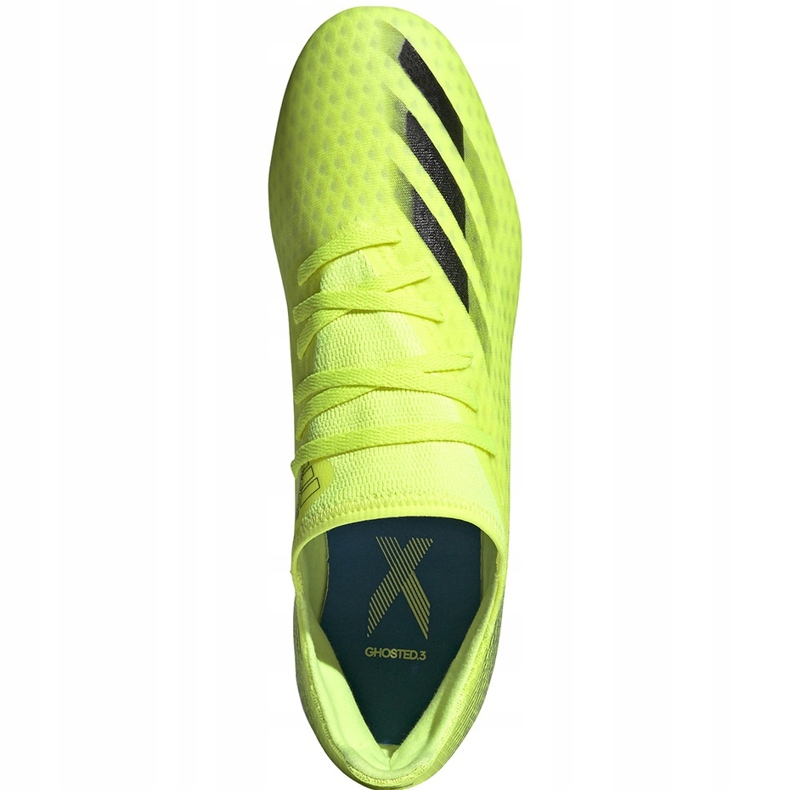 Scarpe da calcio Adidas X Ghosted.3 Fg giallo-nere FW6948 1