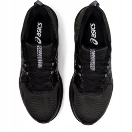 Asics Gel-Venture 8 M 1011A824 006 scarpe da corsa nero verde 1