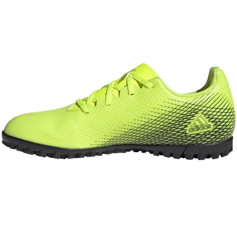 Scarpe da calcio Adidas X Ghosted.4 Tf M FW6917 multicolore giallo 1