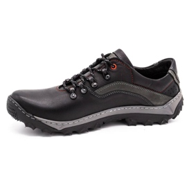 KENT Scarpe da trekking da uomo 268K nere nero 1