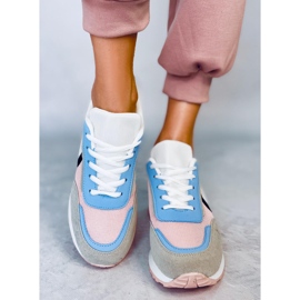 Multicolor VL121P Scarpe sportive rosa multicolore 1