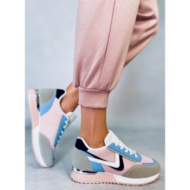 Multicolor VL121P Scarpe sportive rosa multicolore 2