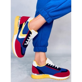 Multicolor VL121P Scarpe sportive blu multicolore 2