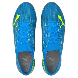 Scarpe da calcio Puma Ultra 1.2 Fg Ag blu-giallo 106299 01 2