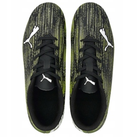 Scarpe da calcio Puma Ultra 4.2 Fg Ag Junior nero-verde 106364 04 nero/verde 1