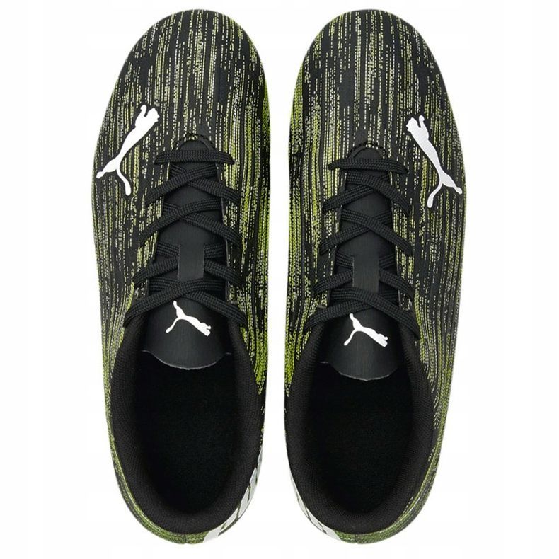 Scarpe da calcio Puma Ultra 4.2 Fg Ag Junior nero-verde 106364 04 nero/verde 1