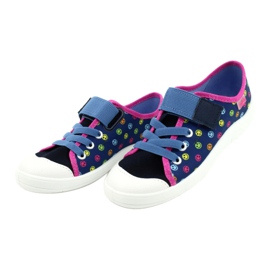 Scarpe per bambini Befado 251Y162 blu rosa multicolore 3