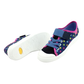 Scarpe per bambini Befado 251Y162 blu rosa multicolore 4
