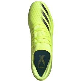Scarpe da calcio Adidas X Ghosted.3 Sg giallo-nere FW6957 giallo, nero 1