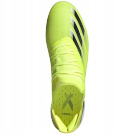 Scarpe da calcio Adidas X Ghosted.1 Fg giallo-nere FW6898 giallo, nero 1