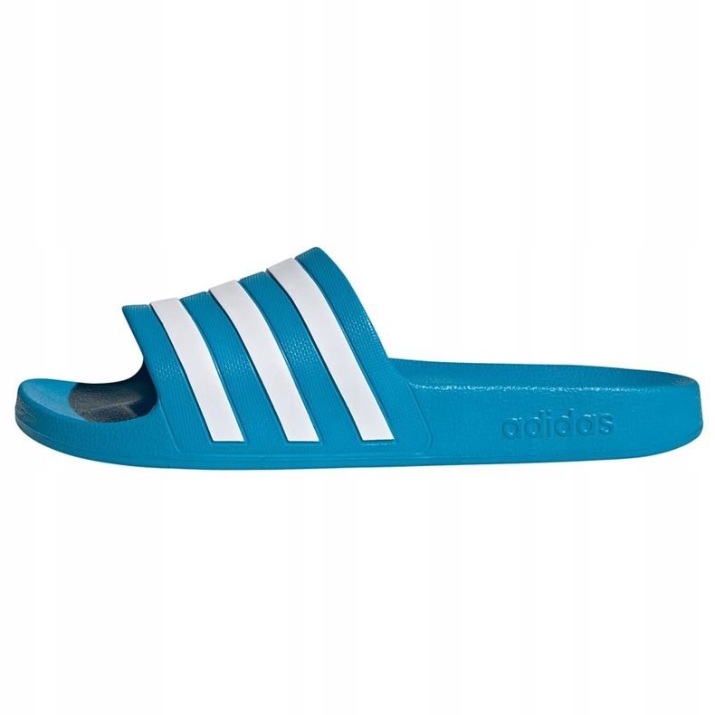 Ciabatte Adidas Adilette Aqua blu FY8047 bianco 1
