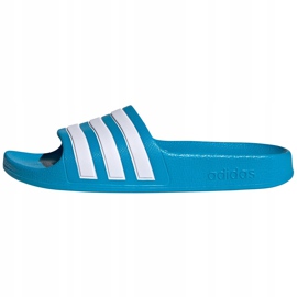 Ciabatte da bambino Adidas Adilette Aqua K blu FY8071 bianco 1