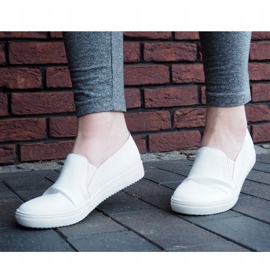 Classic Slip On TS9007 Scarpe da ginnastica bianche bianco 2