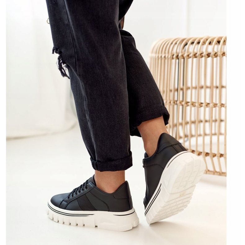 PS1 Sneakers da donna sulla piattaforma Riri nera nero 1