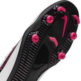 Nike Phantom Gt Club Df FG / MG CW6672 160 scarpe da calcio bianco 5