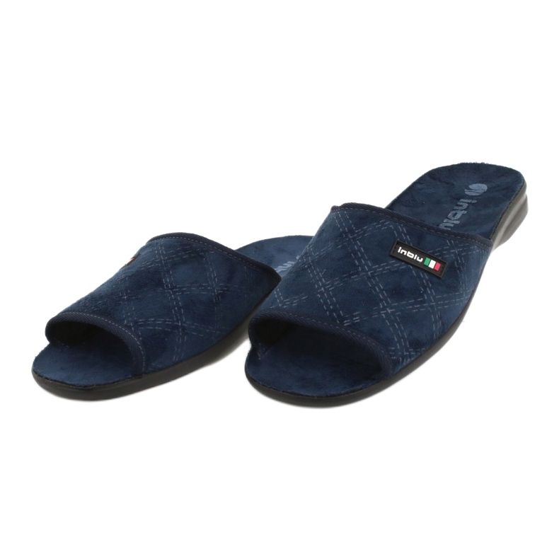Scarpe da uomo Inblu 155M002 blu navy 3