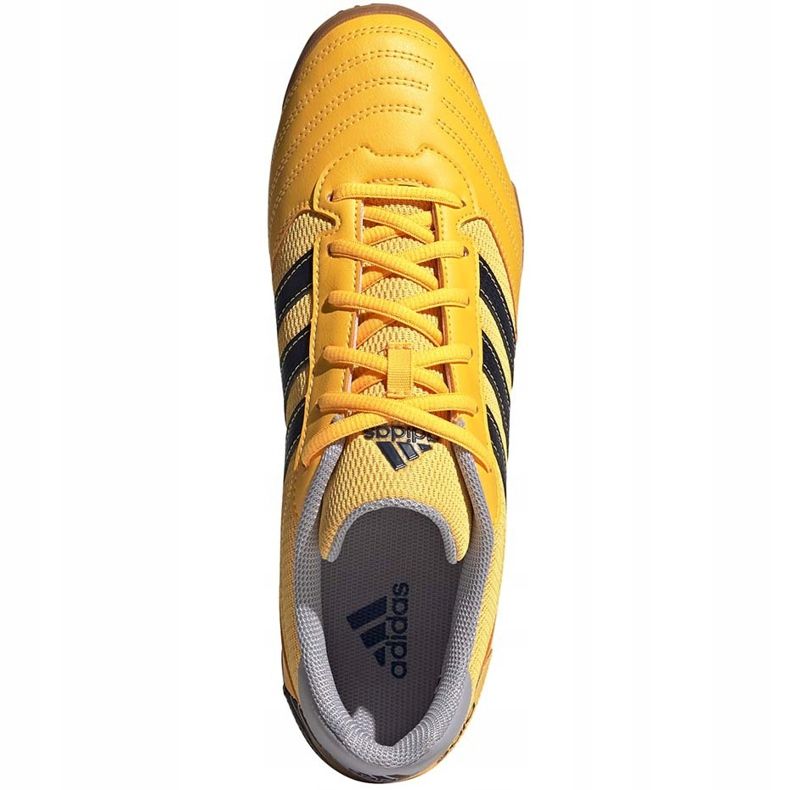 Scarpe da calcio Adidas Super Sala gialle FX6757 giallo giallo 2