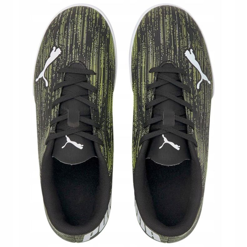 Scarpe da calcio Puma Ultra 4.2 It Junior nero-verde-bianco 106368 02 multicolore 1
