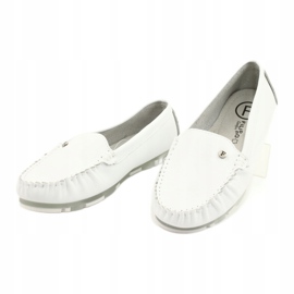 Mocassini Donna in Pelle Filippo DP2037 Bianco 2