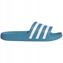 Ciabatte Adidas Adilette Aqua FY8100 bianco blu 2