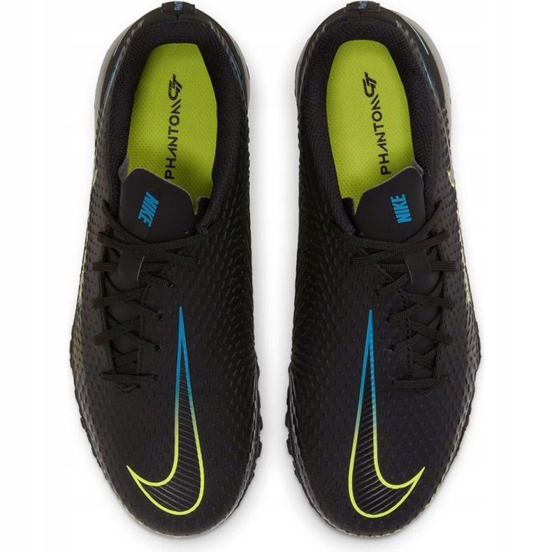 Scarpa da calcio Nike Phantom Gt Academy Tf Junior CK8484 090 nero nero 1