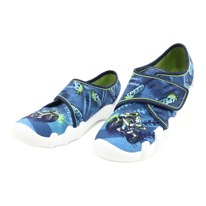 Scarpe per bambini Befado 273Y306 blu verde 3