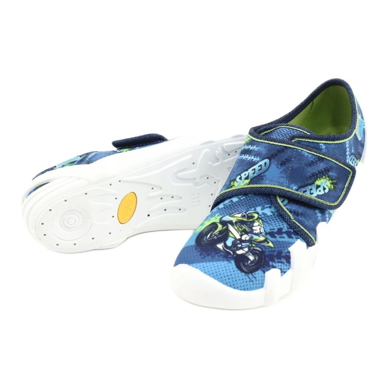 Scarpe per bambini Befado 273Y306 blu verde 4