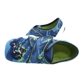 Scarpe per bambini Befado 273Y306 blu verde 5