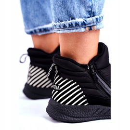 Stivali sportivi da donna Big Star Black GG274470 bianco nero 4