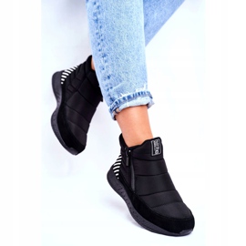 Stivali sportivi da donna Big Star Black GG274470 bianco nero 3