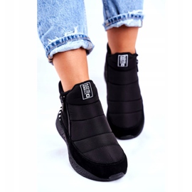 Stivali sportivi da donna Big Star Black GG274470 bianco nero 2