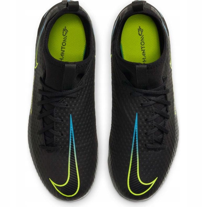 Scarpe da calcio Nike Phantom Gt Academy Df FG / MG Jr CW6694-090 nero nero 1