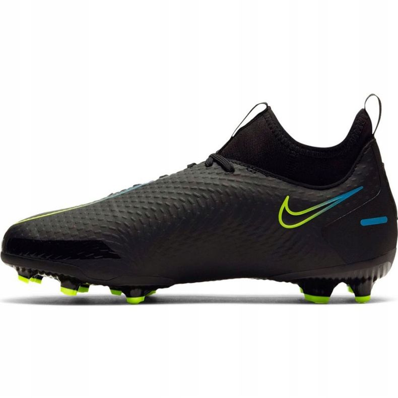 Scarpe da calcio Nike Phantom Gt Academy Df FG / MG Jr CW6694-090 nero nero 2