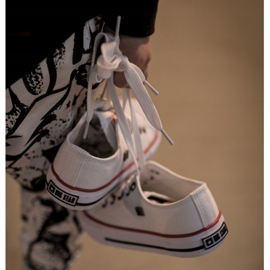 Sneakers basse classiche per bambini Big Star HH374089 Bianco 2