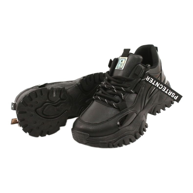 Evento Sneakers sportive da donna Novità 21SP26-3925 nere nero 4