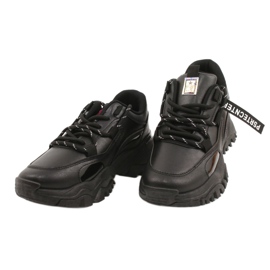 Evento Sneakers sportive da donna Novità 21SP26-3925 nere nero 3