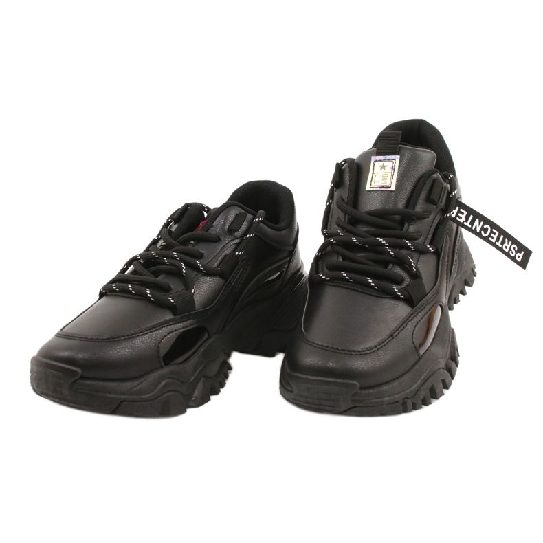 Evento Sneakers sportive da donna Novità 21SP26-3925 nere nero 3