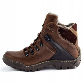 KENT Scarpe uomo invernali 119 marrone trekking 1