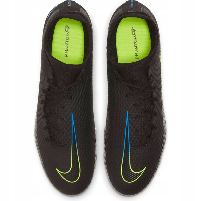 Nike Phantom Gt Academy Df FG / MG CW6667 090 scarpe da calcio nero nero 1