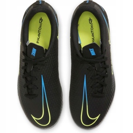 Nike Phantom Gt Academy FG / MG Junior CK8476 090 scarpe da calcio nero nero 1