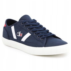Linea laterale Lacoste M 7-37CMA00297A2 bianca blu navy 1