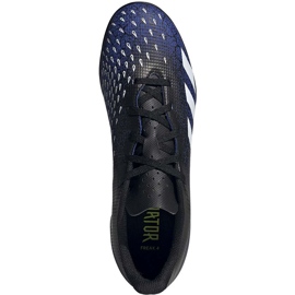 Scarpe calcio adidas Predator Freak.4 Tf nere e blu FY0634 blu navy 1