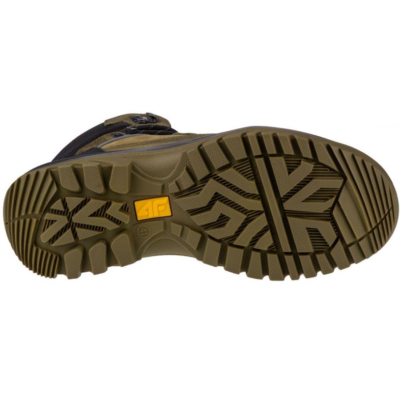 4F Uomo Trek M H4Z20-OBMH254 44S scarpe nero verde 3