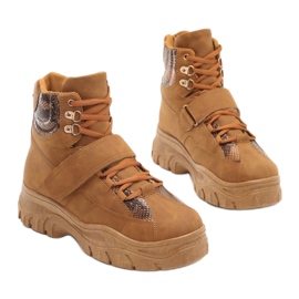 Vices Vizi 8482-68-cammello marrone multicolore 4