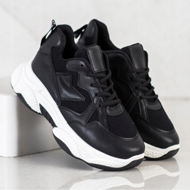 Fashion Scarpe da ginnastica comode nero 1